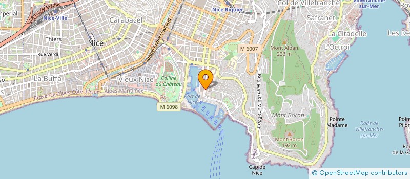 localisation de l'entreprise MADAME IVANA GOMES AMORIM  NICE