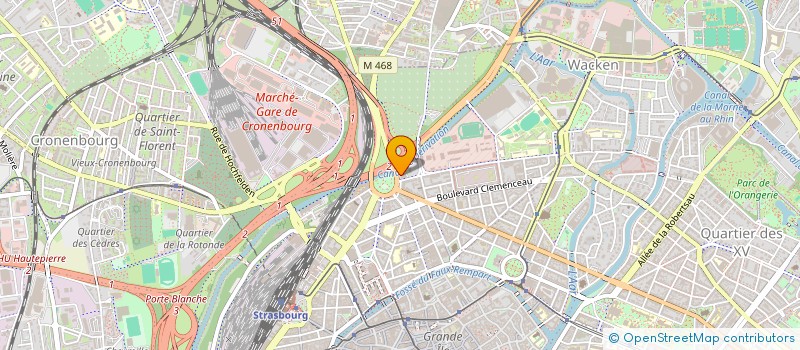 localisation de l'entreprise MADAME IVANA ISKANDAR à STRASBOURG