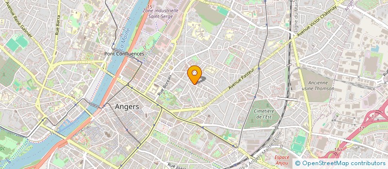 localisation de l'entreprise MADAME IVANA KIJANOVIC  ANGERS