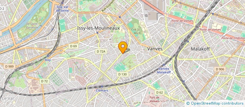 localisation de l'entreprise MADAME IVANA KOJOVIC à ISSY-LES-MOULINEAUX