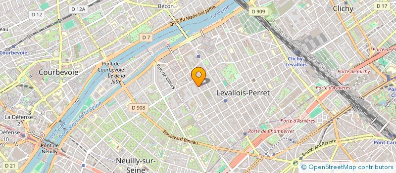 localisation de l'entreprise MADAME IVANA ZIVKOVIC à LEVALLOIS-PERRET