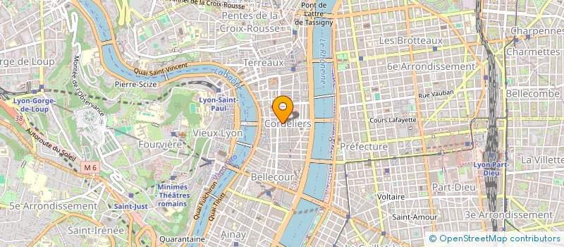localisation de l'entreprise MADAME IVANE VERGER à LYON