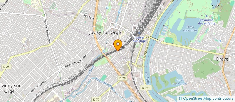 localisation de l'entreprise MADAME IVANILDA CABRAL PEREIRA à JUVISY-SUR-ORGE