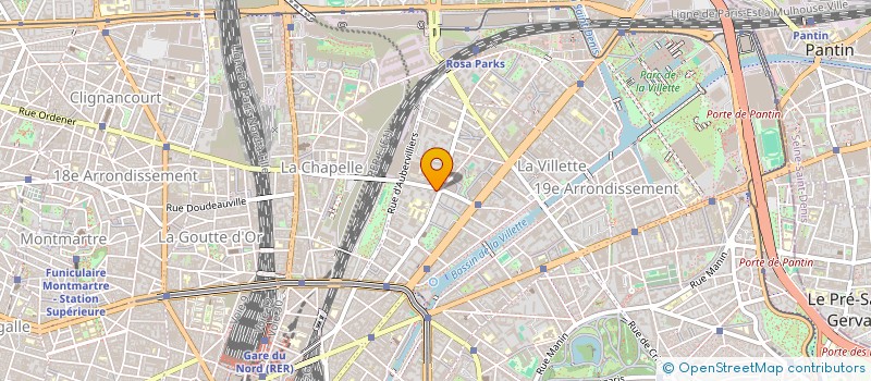 localisation de l'entreprise MADAME IVANKA PETROVA-TZEKOV-VANET  PARIS