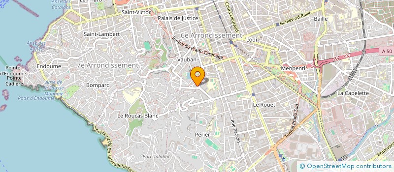 localisation de l'entreprise MADAME IVANNA DONADIO à MARSEILLE