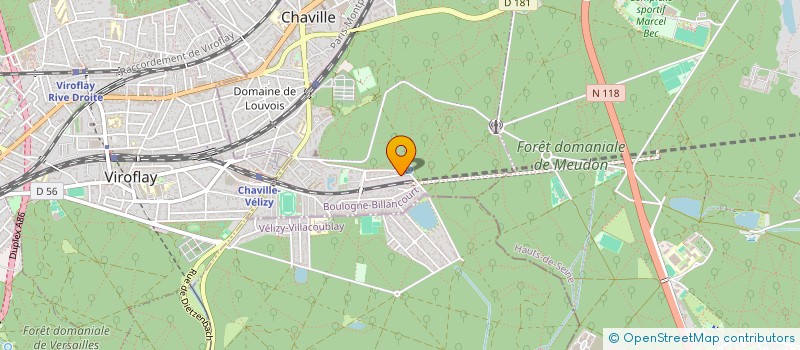 localisation de l'entreprise MADAME IVANNA HRYDASOVA à CHAVILLE