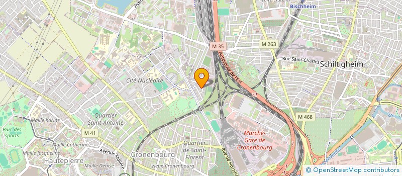 localisation de l'entreprise MADAME IVANNA PINYAK à STRASBOURG