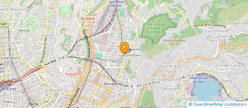 localisation de l'entreprise MADAME IVANUSA DA CRUZ DUARTE à NICE