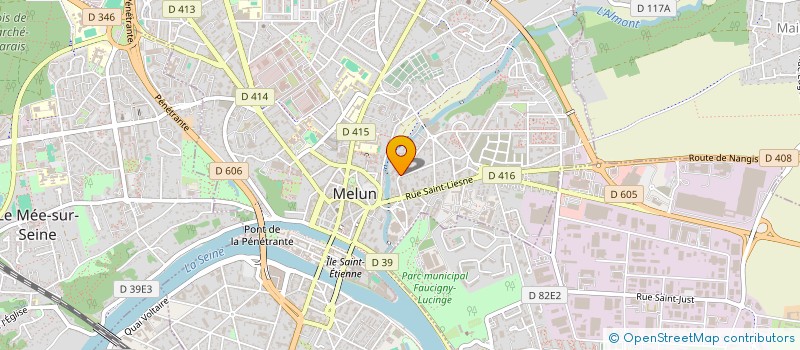 localisation de l'entreprise MADAME IVONNE AKOKO ROLAND à MELUN