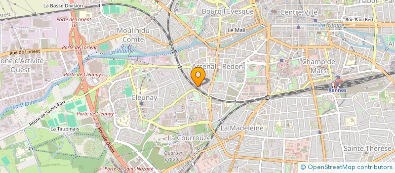 localisation de l'entreprise MADAME IVY BRUNET  RENNES