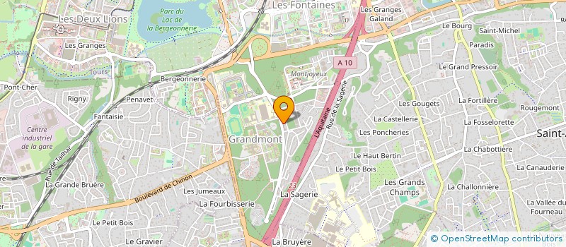 localisation de l'entreprise MADAME IVY LOFARGNE  TOURS