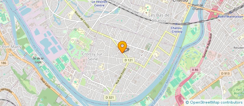localisation de l'entreprise MADAME IWONA CHMURA à CROISSY SUR SEINE