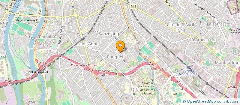 localisation de l'entreprise MADAME IWONA JAKUBOWSKA à TOULOUSE