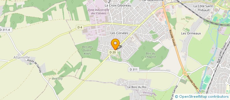 localisation de l'entreprise MADAME IWONA ZGIERSKA à VERNOUILLET
