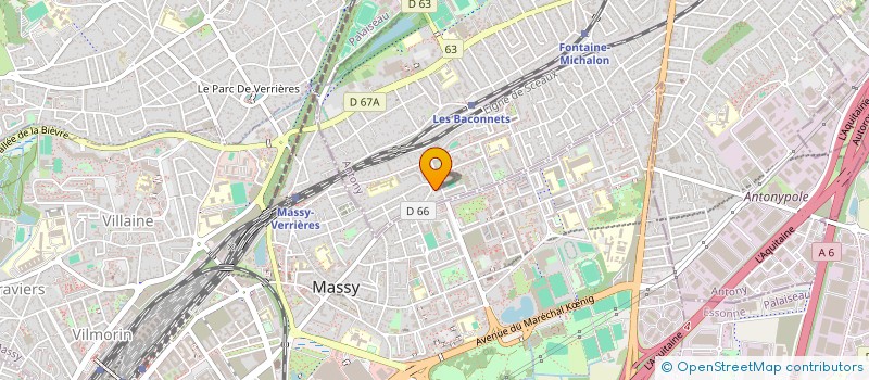 localisation de l'entreprise MADAME IZA ABDELOUAHABI à ANTONY