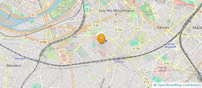localisation de l'entreprise MADAME IZA SAIHI à ISSY-LES-MOULINEAUX