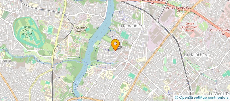 localisation de l'entreprise MADAME IZABEL TOLEDO PIZA ALVES DA MOTTA à NANTES