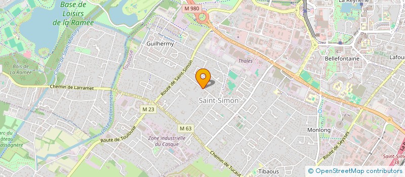 localisation de l'entreprise MADAME IZABELA FRYDRYCH  TOULOUSE