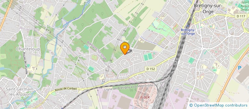 localisation de l'entreprise MADAME IZABELA KLUCZYNSKA  BRETIGNY-SUR-ORGE