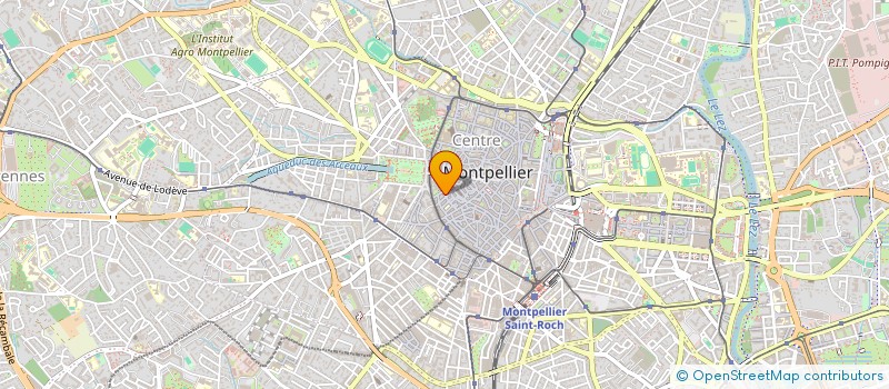 localisation de l'entreprise MADAME IZABELA KRAWCZYK à MONTPELLIER