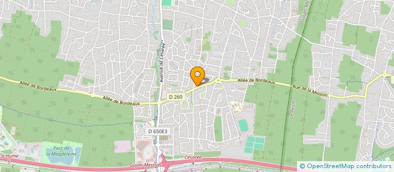 localisation de l'entreprise MADAME IZABELA MANOLESCU  ANDERNOS-LES-BAINS