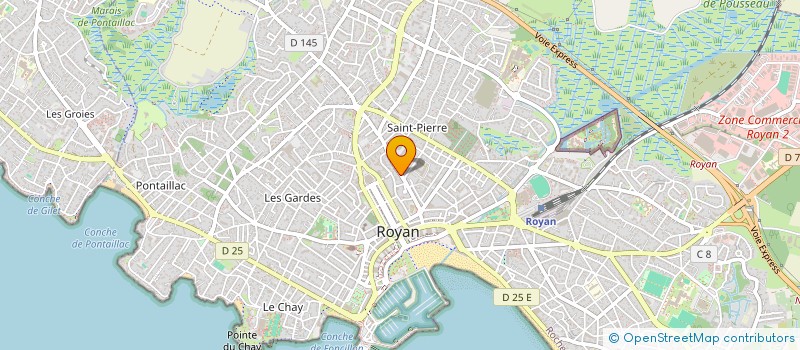 localisation de l'entreprise MADAME IZABELA SAWICKA  ROYAN