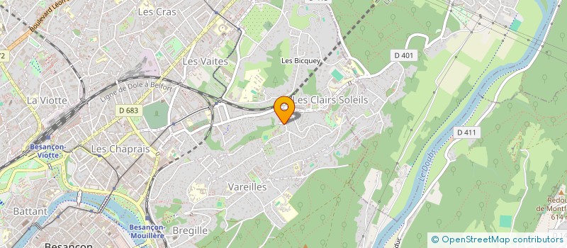 localisation de l'entreprise MADAME IZABELA ZIENKIEWICZ à BESANCON