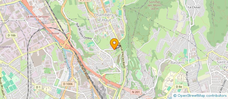 localisation de l'entreprise MADAME IZABELE SHALA à CHAMBERY