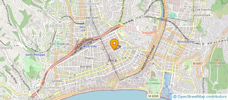 localisation de l'entreprise MADAME IZABELLA BDOIAN à NICE