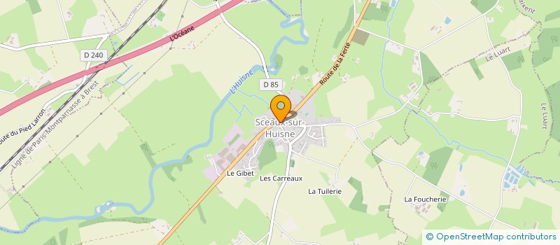 localisation de l'entreprise MADAME IZABELLA ORTIZ à SCEAUX-SUR-HUISNE