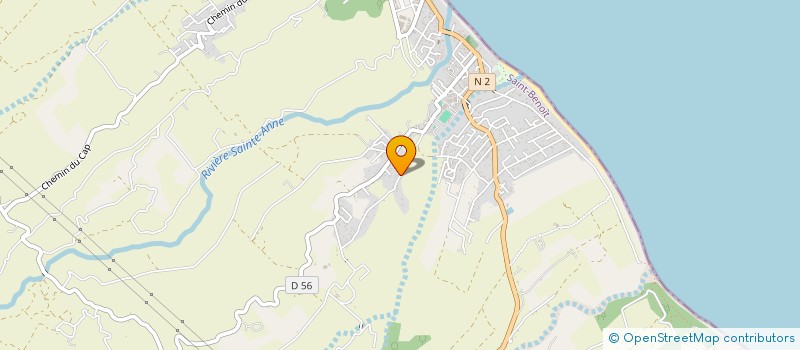 localisation de l'entreprise MADAME IZAELLE MARIE ELSA BELONI  SAINT-BENOIT