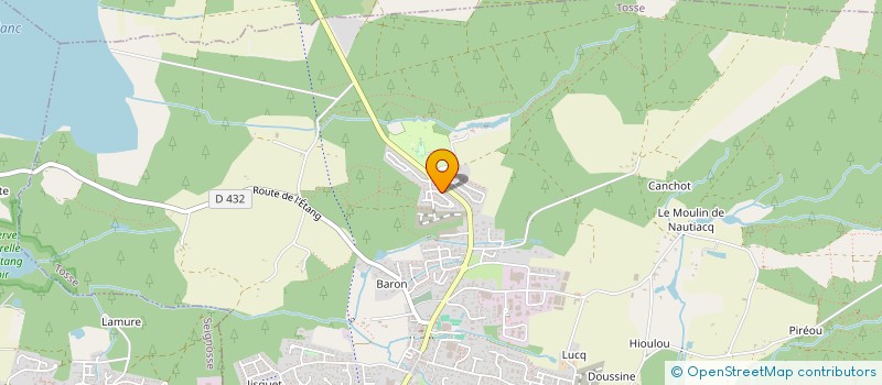 localisation de l'entreprise MADAME IZASKUN GAMINDE  TOSSE