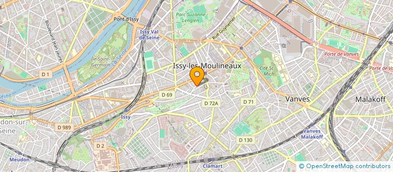localisation de l'entreprise MADAME IZEL SARI à ISSY-LES-MOULINEAUX