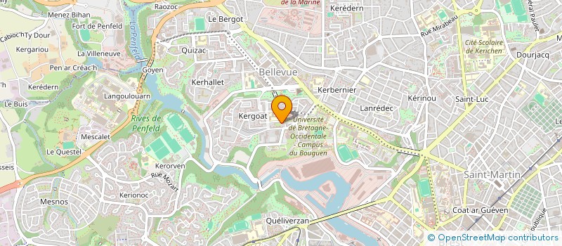 localisation de l'entreprise MADAME IZELENN STERENN SENANT à BREST