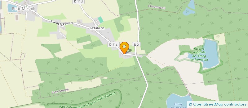 localisation de l'entreprise MADAME IZIA PICOT  PETIT-MESNIL