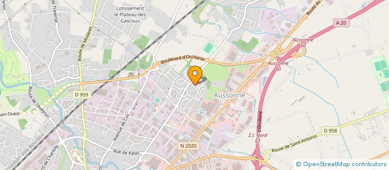 localisation de l'entreprise MADAME IZITA BACHAR ASSED  MONTAUBAN