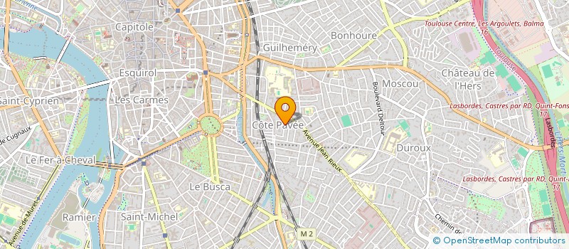localisation de l'entreprise MADAME IZOLD DE COETLOGON à TOULOUSE