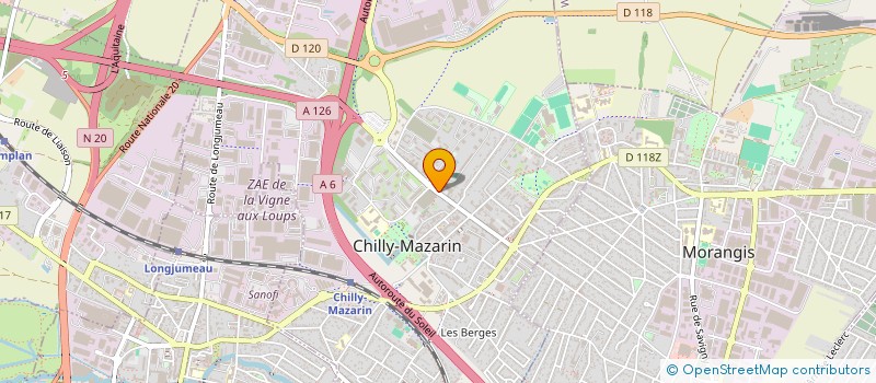 localisation de l'entreprise MADAME IZUMI ICHIHARA  CHILLY-MAZARIN