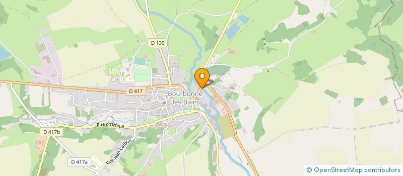 localisation de l'entreprise MADAME J BEAU à BOURBONNE-LES-BAINS