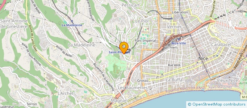 localisation de l'entreprise MADAME J BERNABEU  NICE