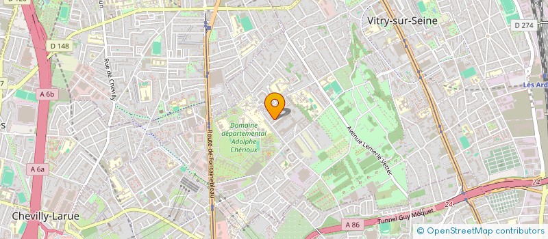 localisation de l'entreprise MADAME J BOUCHARNIN à VITRY-SUR-SEINE