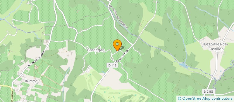 localisation de l'entreprise MADAME J DUDREY  DOULEZON