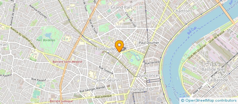 localisation de l'entreprise MADAME J LHONNEUR à BORDEAUX