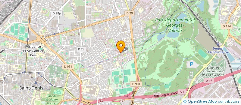 localisation de l'entreprise MADAME JABOU GASSAMA  SAINT-DENIS