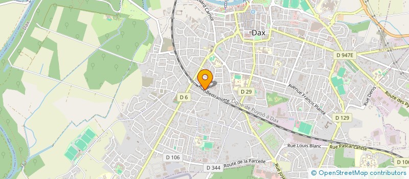 localisation de l'entreprise MADAME JACINTA ANTUNES à DAX
