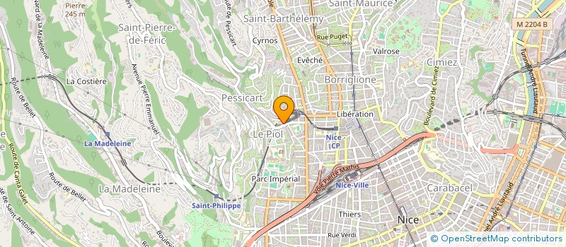 localisation de l'entreprise MADAME JACINTA BEITES LEIRAS à NICE