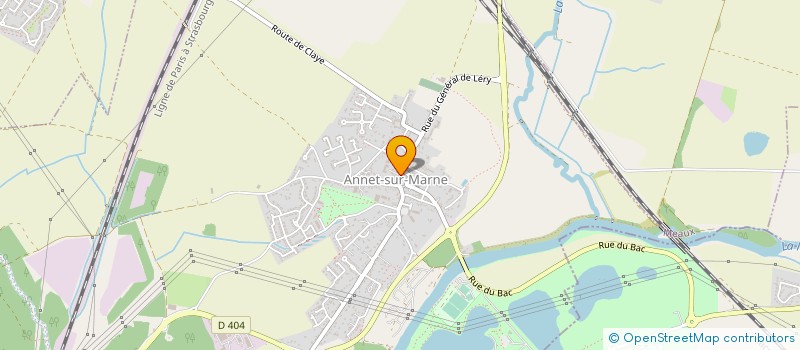 localisation de l'entreprise MADAME JACINTHE DOS SANTOS  ANNET-SUR-MARNE