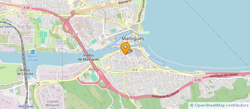 localisation de l'entreprise MADAME JACKIE ATTOLINI à MARTIGUES