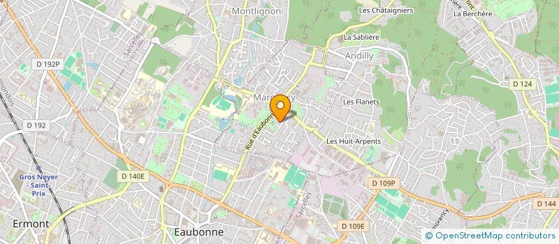 localisation de l'entreprise MADAME JACKIE CARDOT  MARGENCY