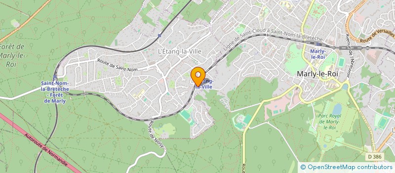 localisation de l'entreprise MADAME JACKIE COOK  L'ETANG-LA-VILLE